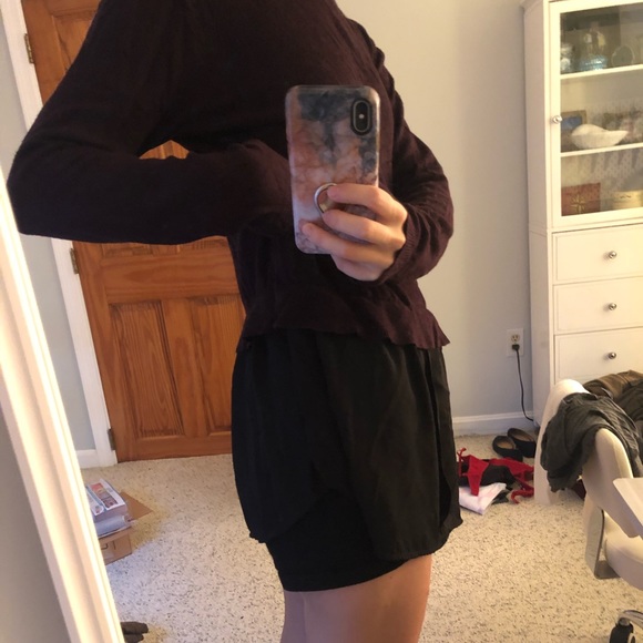 Deep Purple Layered Sweater - Picture 2 of 5